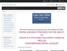 Tablet Screenshot of lsmint.com